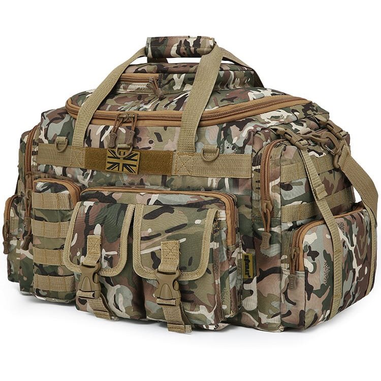 Bolsa de viaje SAXON HOLDALL 50 L negra, 56 x 33 x 28 cm