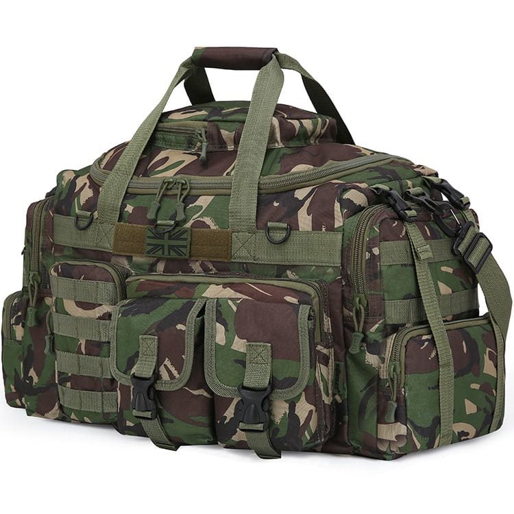 Bolsa de viaje SAXON HOLDALL 50 L negra, 56 x 33 x 28 cm