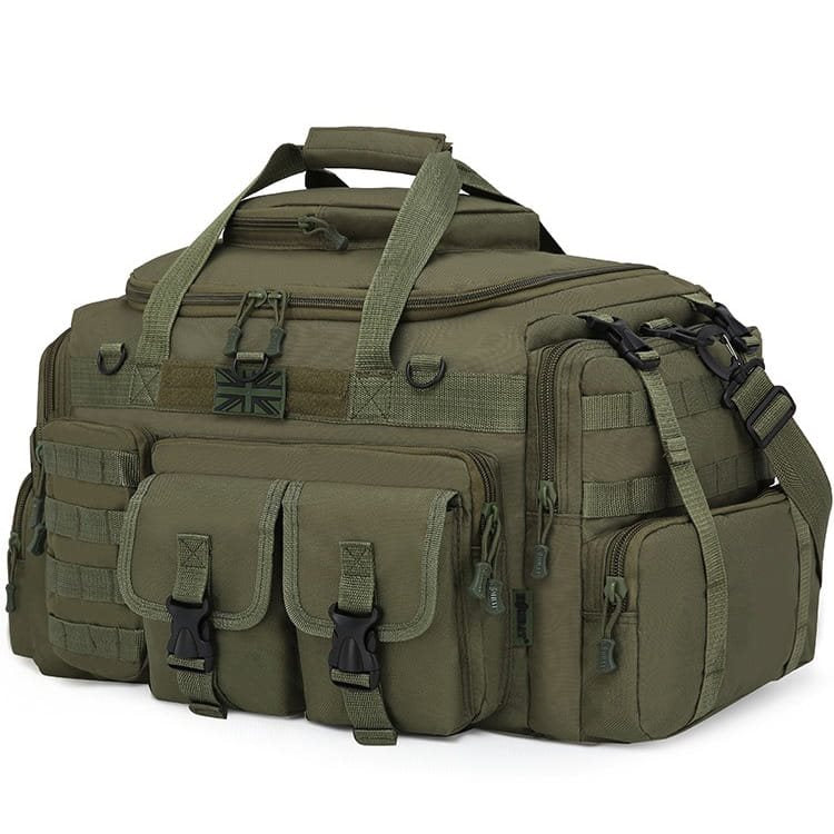 Bolsa de viaje SAXON HOLDALL 50 L negra, 56 x 33 x 28 cm