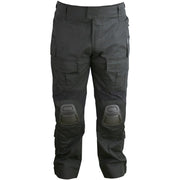 Pantalones tácticos Gen II negros con rodilleras - KO-2433-BLK