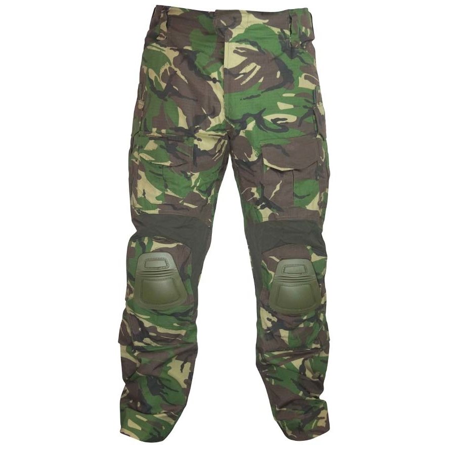 Pantalones tácticos Gen II Spec-Ops DPM con rodilleras integradas KO-2433-DPM