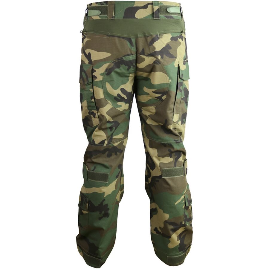 Pantalones tácticos Gen II Spec-Ops con rodilleras integradas en tejido ripstop