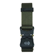 Cinturón SPEC-OPS de nylon verde con hebilla metálica de cierre rápido (KO-2521-OD)