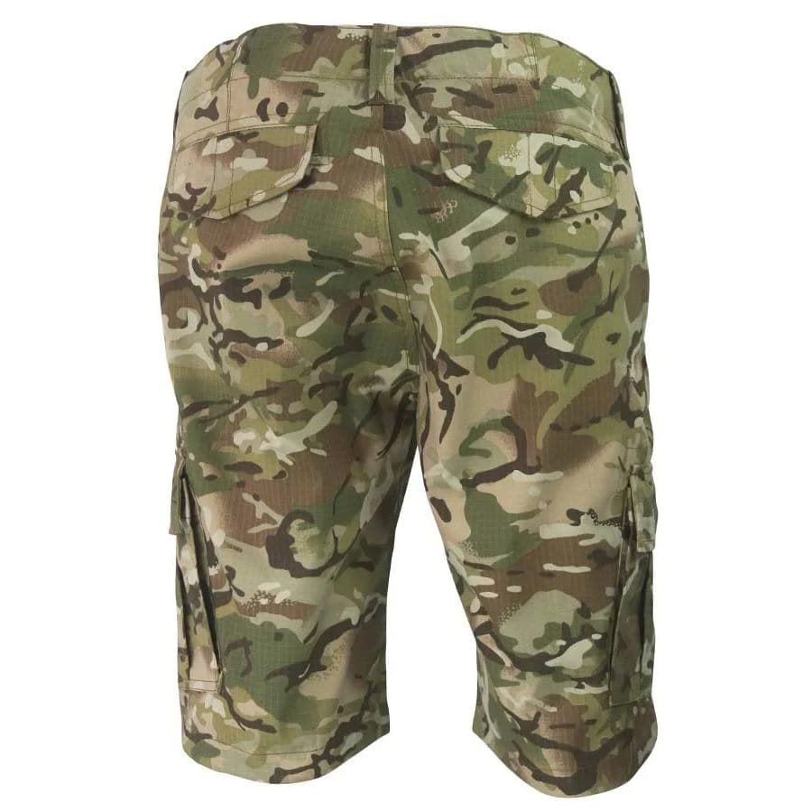 Shorts RECON CARGO en tejido policoton rip-stop, estilo cargo resistente