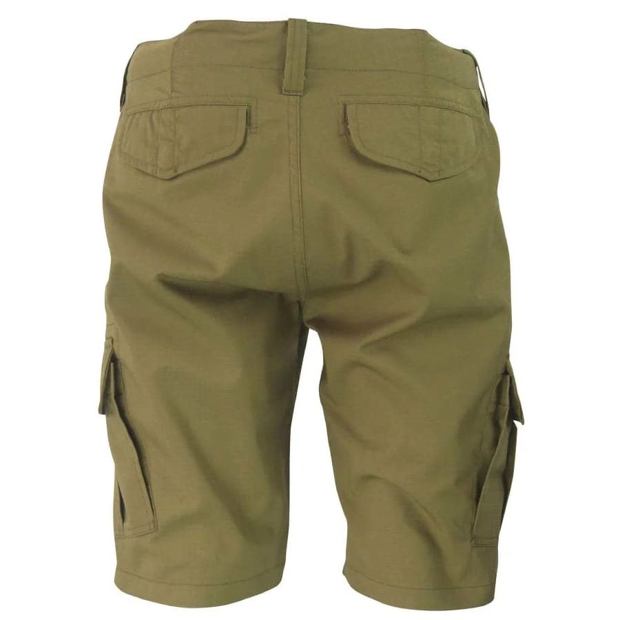 Pantalones cortos RECON CARGO en tejido rip-stop de mezcla poliéster-algodón