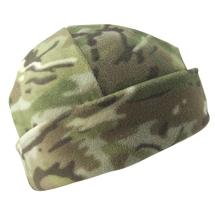 Gorro RECON WATCH de forro polar con panel de velcro en la frente - KO-3108-BTP