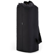 Bolsa KIT BAG LARGE 75 l negra en poliester 600D con cierre de cordon y correa con mosqueton metalico