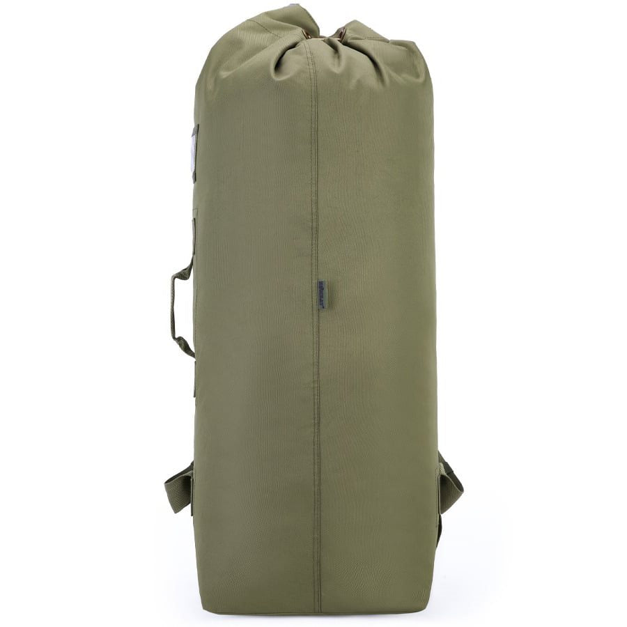 Bolsa KIT BAG LARGE 75 l negra en poliester 600D con cierre de cordon y correa con mosqueton metalico