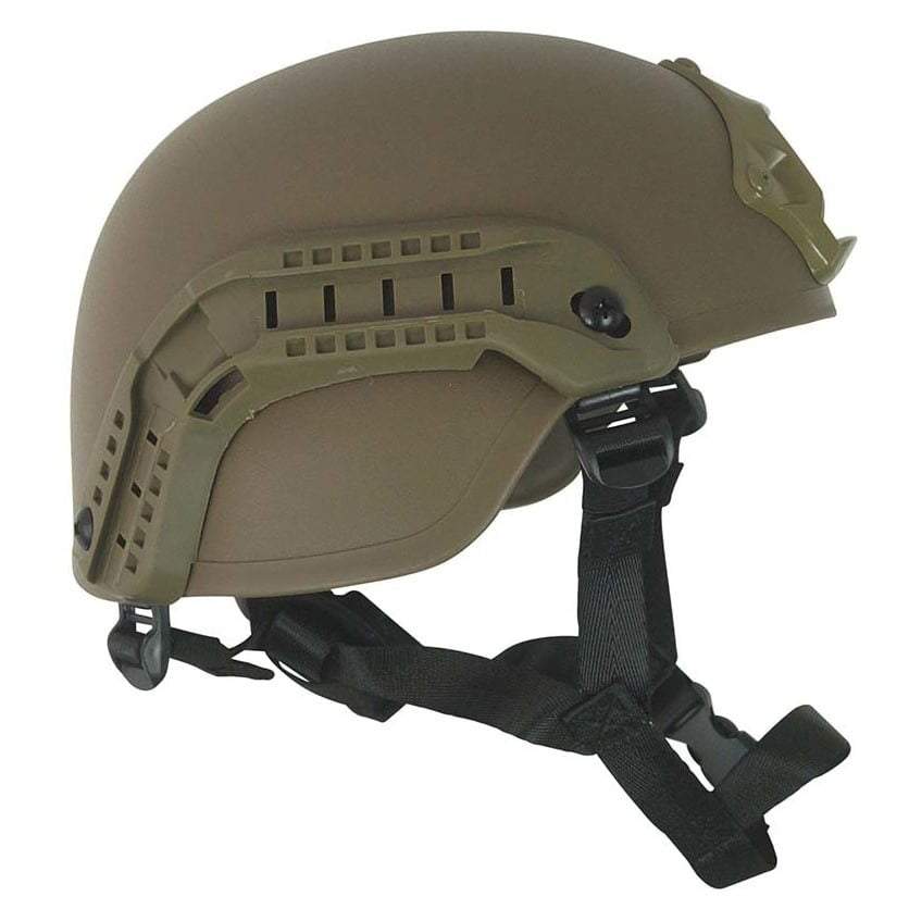 Casco MICH 2000 réplica de plástico negro