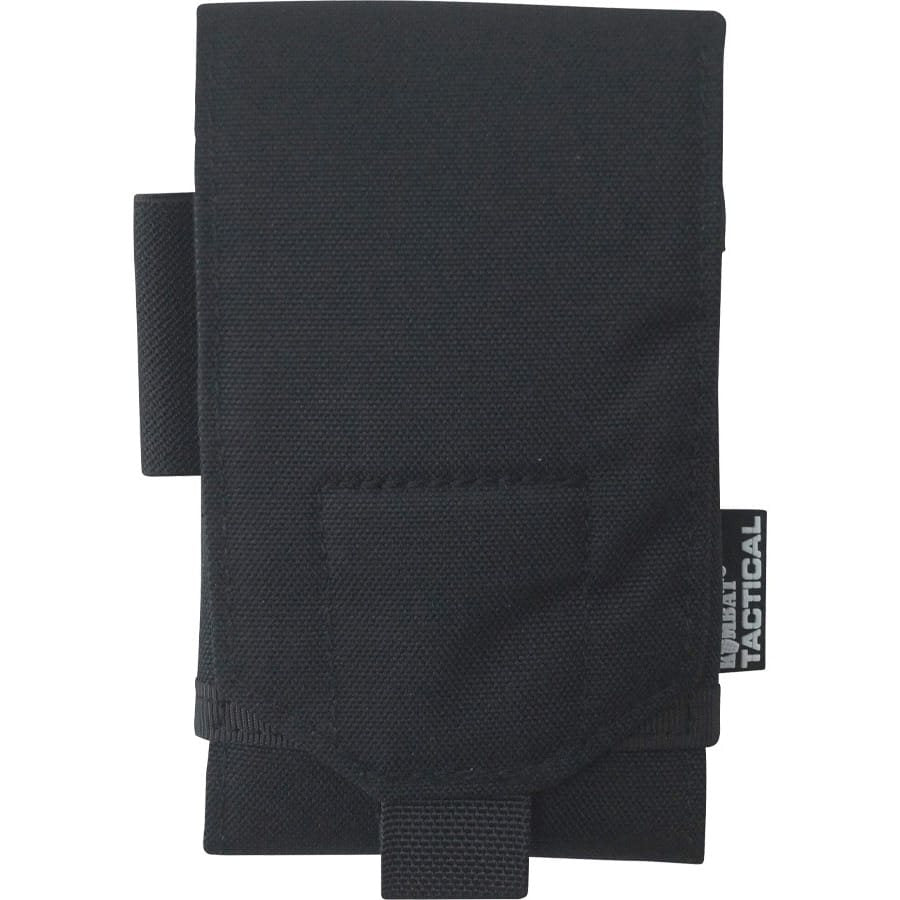 Funda TECH PHONE acolchada MOLLE negra en poliéster 600D