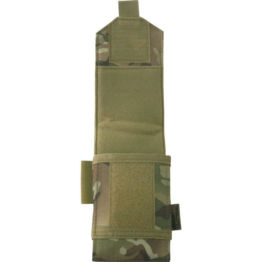 Funda TECH PHONE acolchada MOLLE negra en poliéster 600D