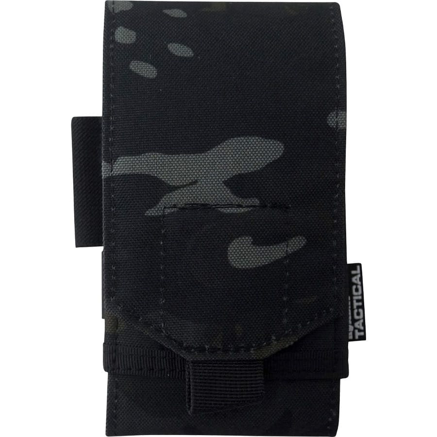 Funda TECH PHONE acolchada MOLLE negra en poliéster 600D