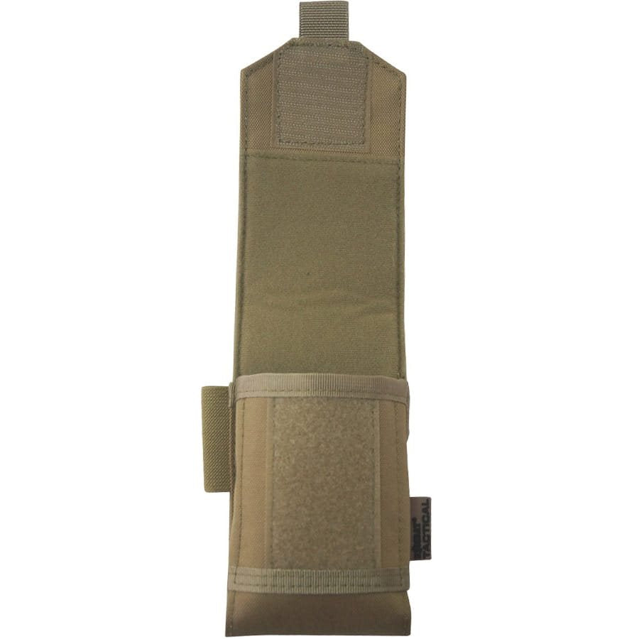 Funda TECH PHONE acolchada MOLLE negra en poliéster 600D