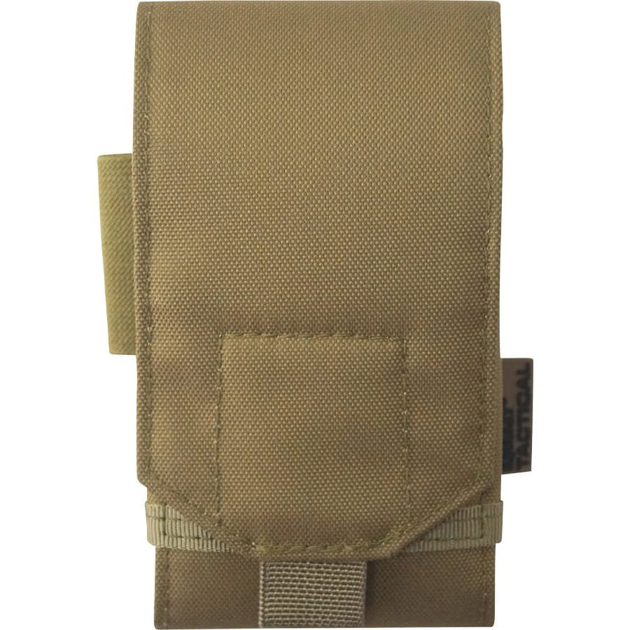 Funda TECH PHONE acolchada MOLLE negra en poliéster 600D