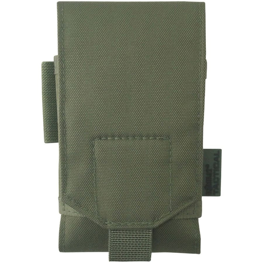 Funda TECH PHONE acolchada MOLLE negra en poliéster 600D