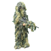 Disfraz camuflaje HEJKAL infantil Woodland con chaqueta, capucha, pantalones, correa y bolsa de transporte