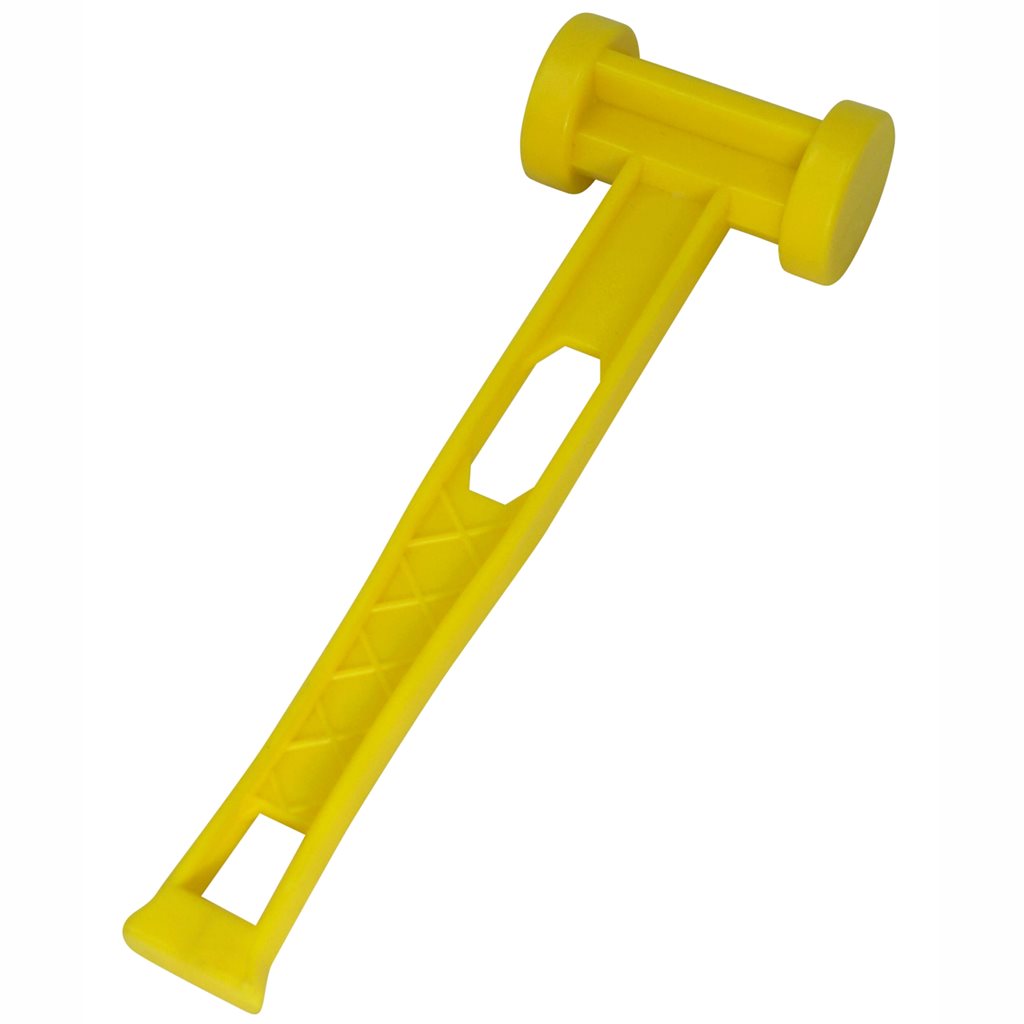 Martillo para piquetas de tienda amarillo KO-7290
