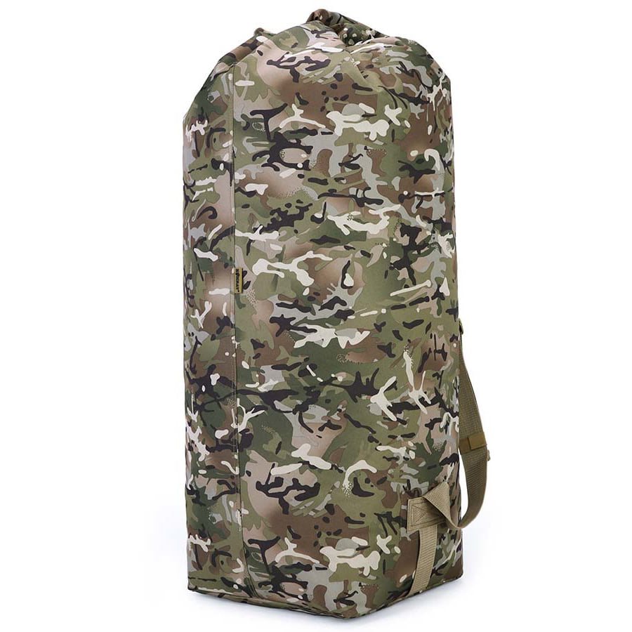 Bolsa de transporte KIT BAG LARGE 115 litros negra en poliéster 600D con mosquetón