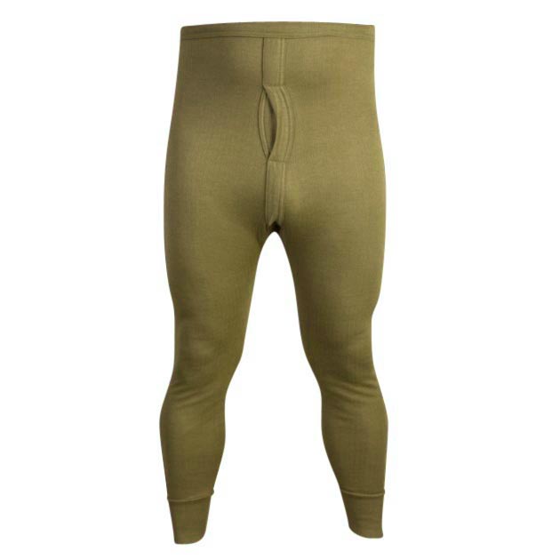 Spodky THERMAL verdes, 50% algodón, 50% poliéster, ropa interior termica