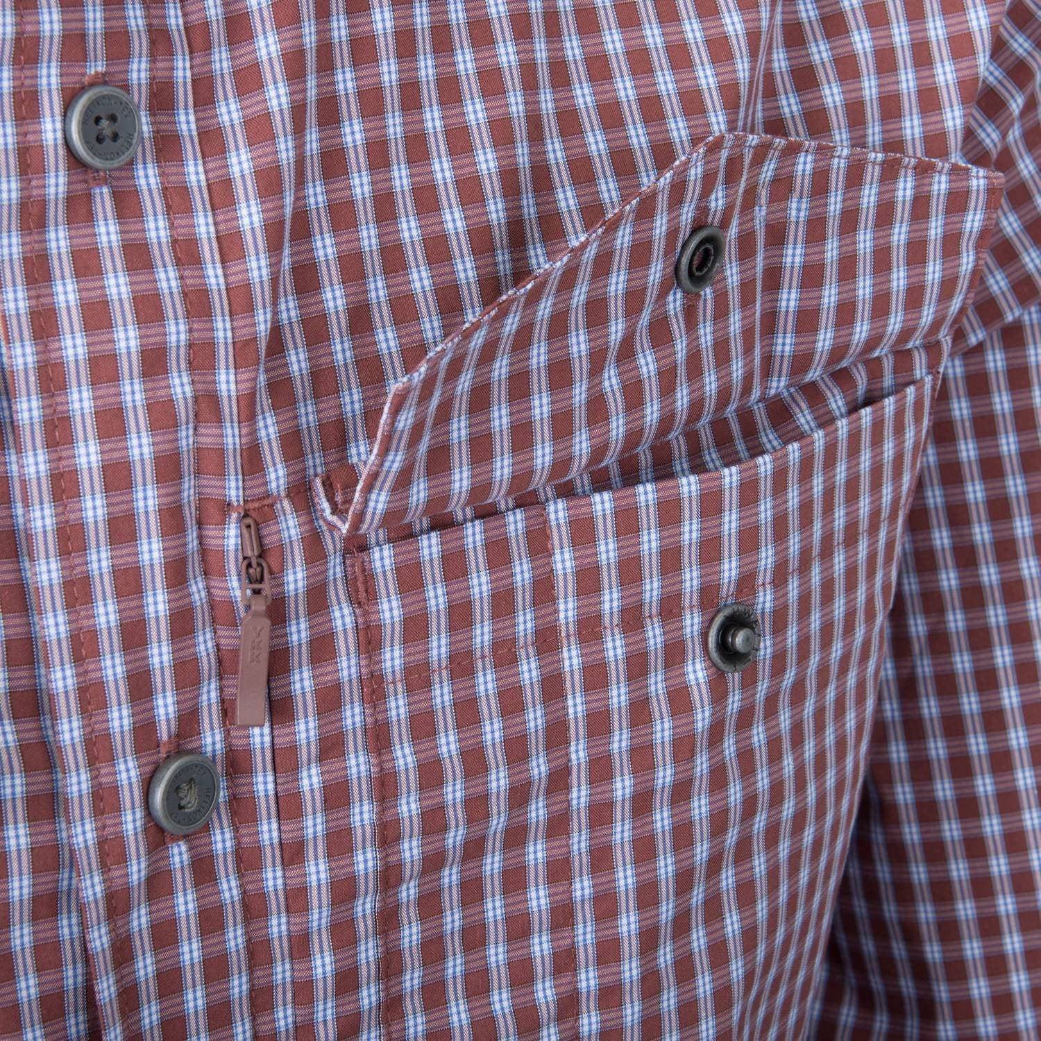 Camisa COVERT manga larga SCARLET FLAE de HELIKON-TEX con tres bolsillos de pecho y sistema de acceso rápido