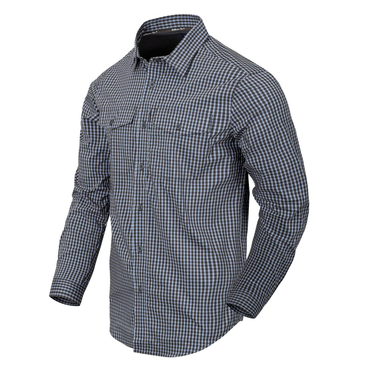 Camisa COVERT manga larga PHANTOM GREY con tres bolsillos y sistema de apertura