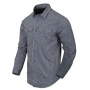 Camisa COVERT manga larga PHANTOM GREY con tres bolsillos y sistema de apertura