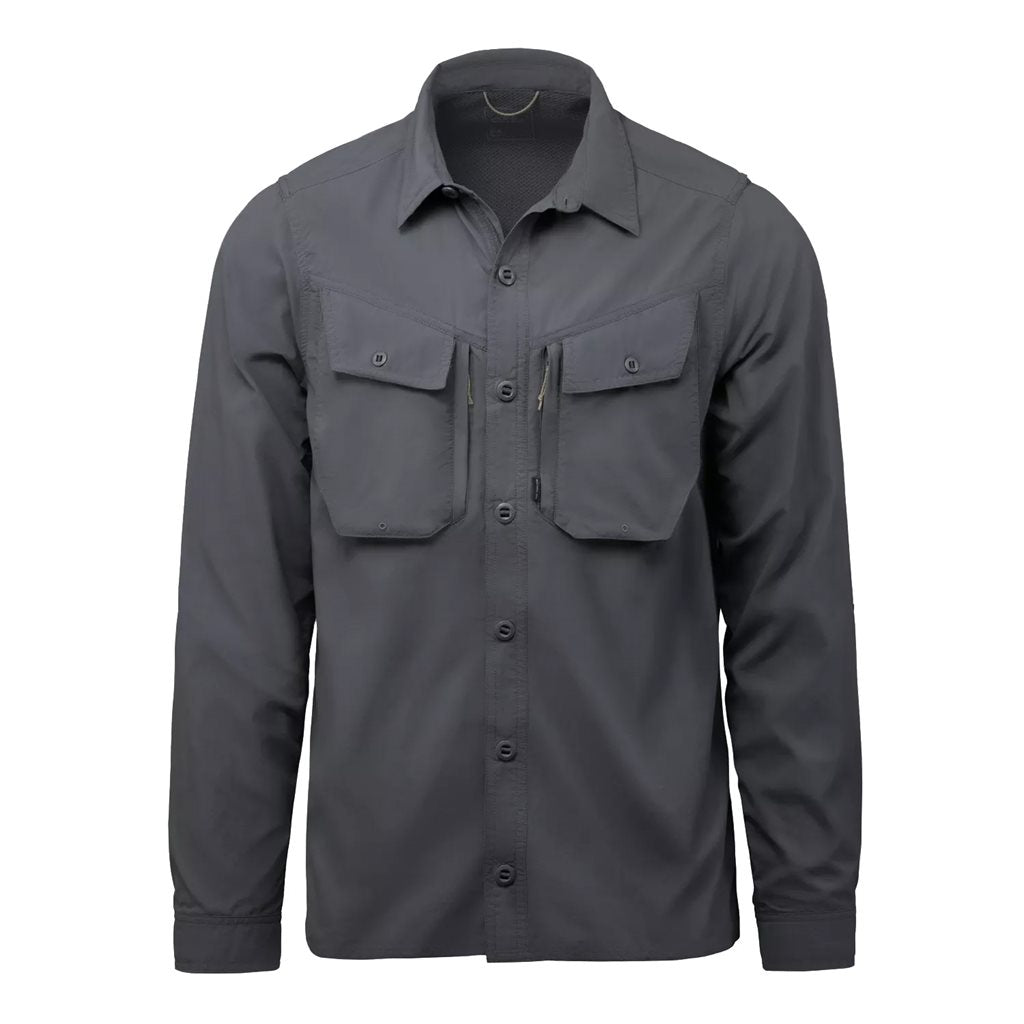 Camisa CANOPY JUNGLE manga larga gris con protección UPF50