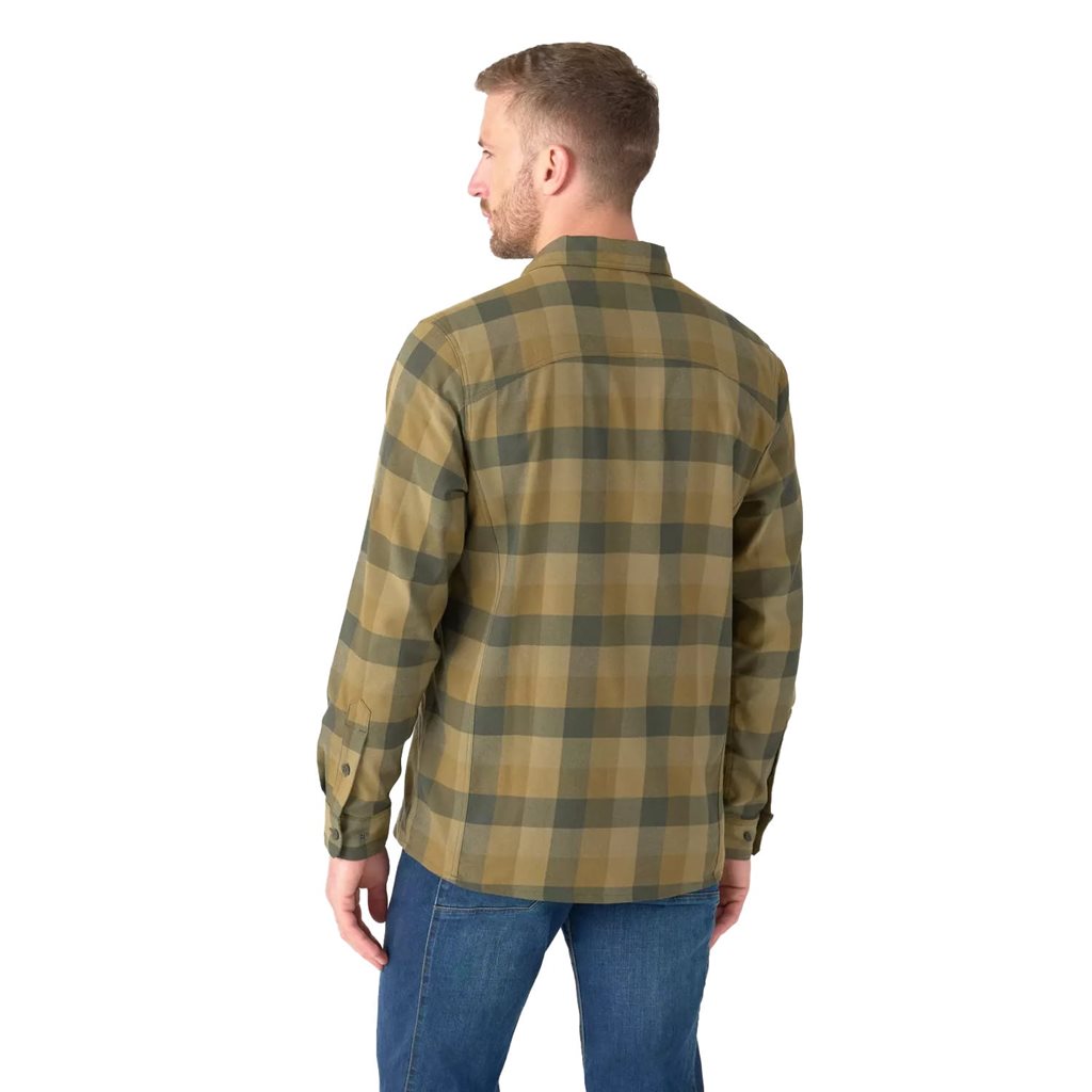 Camisa DEFENDER Mk2 Nylon Sorona® manga larga BAYOU MOSS, transpirable para movimiento dinámico