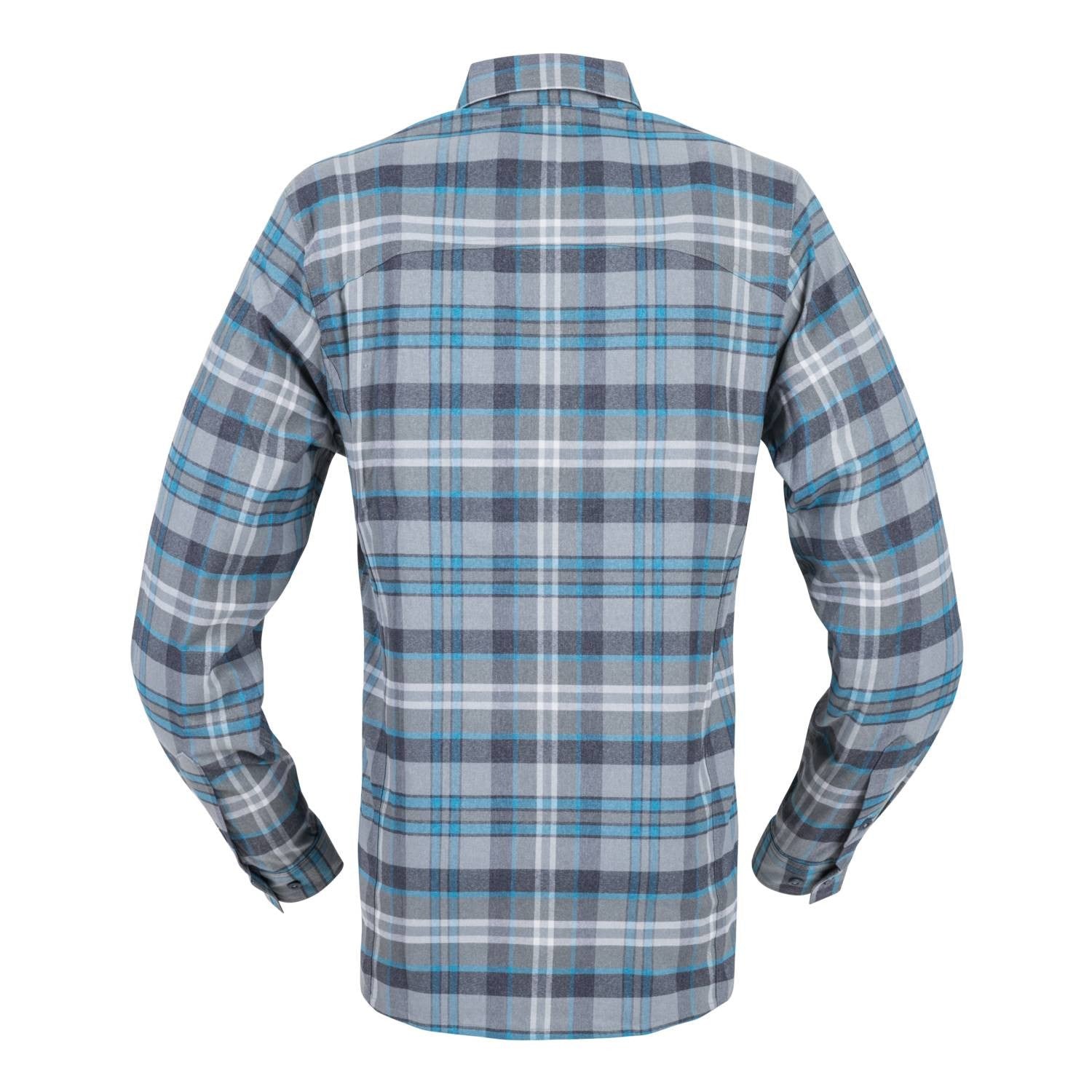 Camisa DEFENDER Mk2 PILGRIM a cuadros, manga larga con bolsillos con solapa y cremalleras