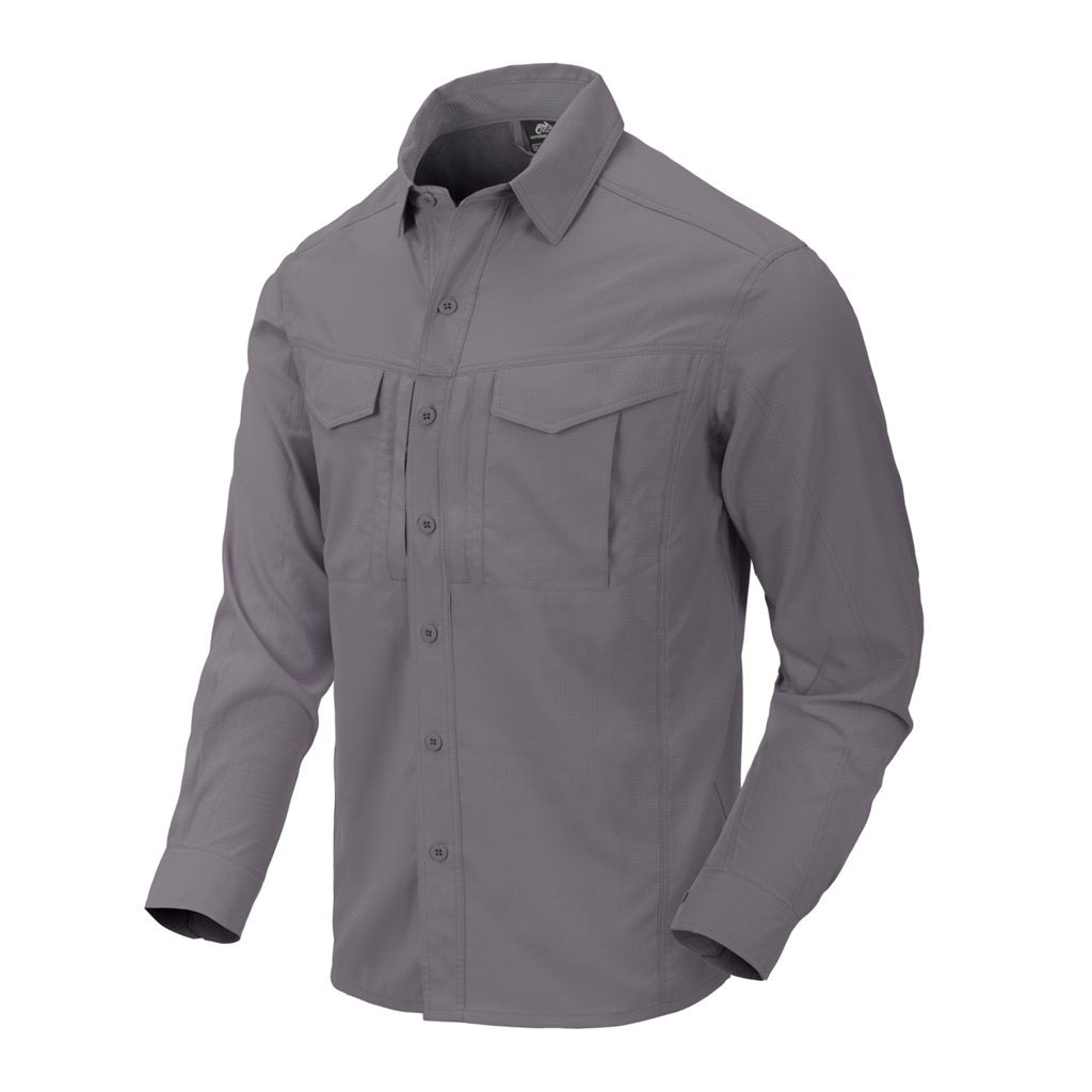 Camisa DEFENDER MK2 TROPICAL ligera de manga larga con cierre de botones y cuatro bolsillos