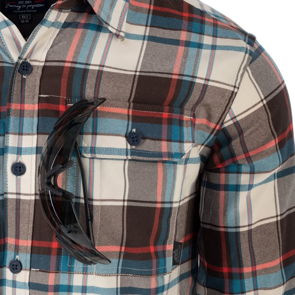 Camisa GREYMAN manga larga, ligera y transpirable con dos bolsillos de pecho y bolsillo interior con cremallera