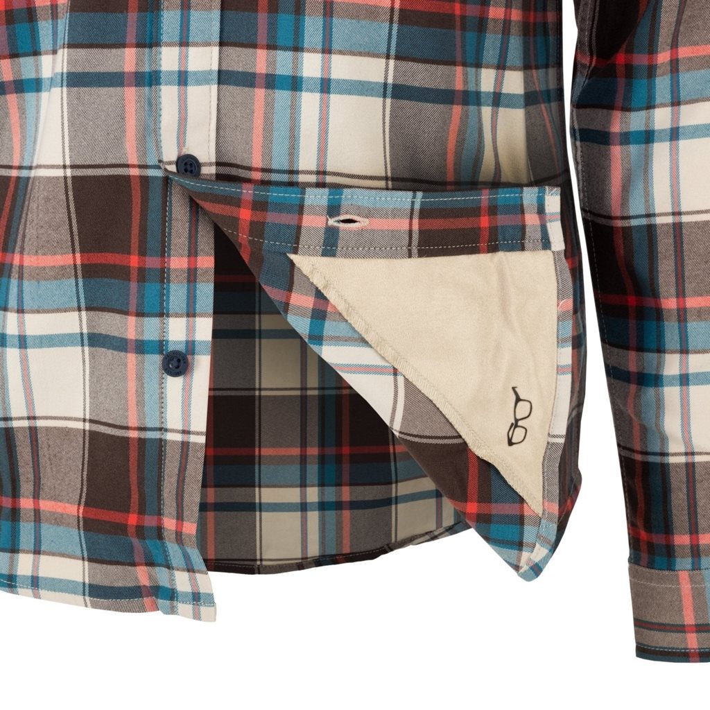 Camisa GREYMAN manga larga, ligera y transpirable con dos bolsillos de pecho y bolsillo interior con cremallera