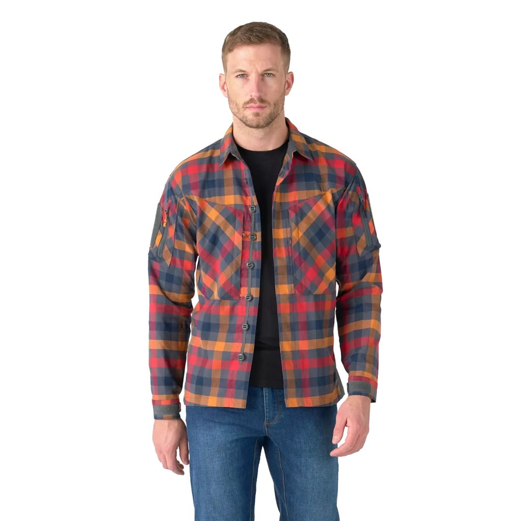 Camisa MBDU Nylon Sorona DARK AUTUMN con protección UPF50 y múltiples bolsillos