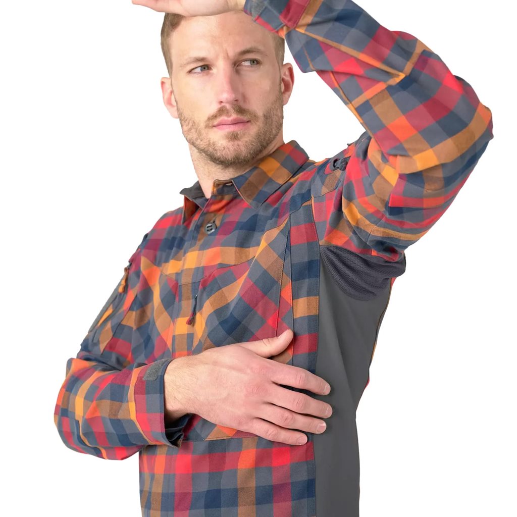 Camisa MBDU Nylon Sorona DARK AUTUMN con protección UPF50 y múltiples bolsillos