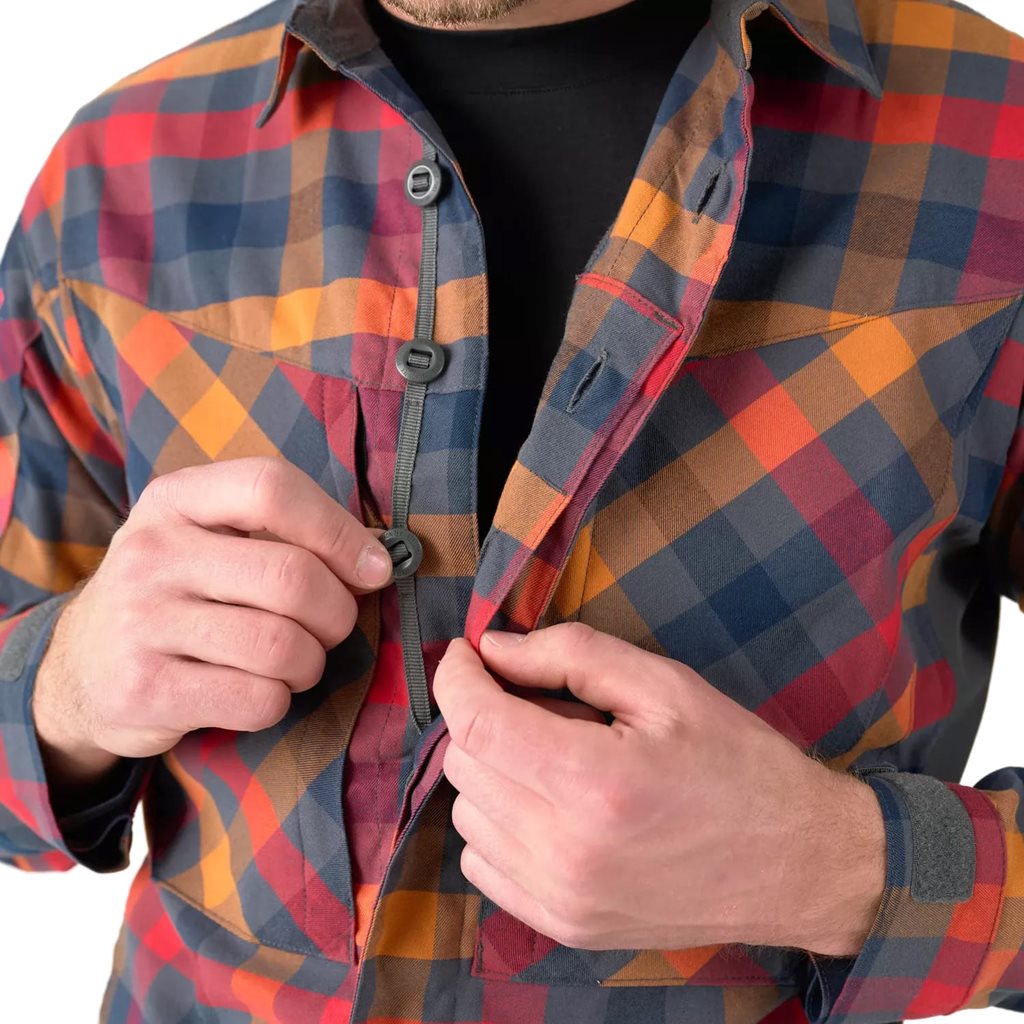 Camisa MBDU Nylon Sorona DARK AUTUMN con protección UPF50 y múltiples bolsillos