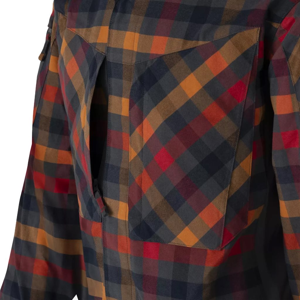 Camisa MBDU Nylon Sorona DARK AUTUMN con protección UPF50 y múltiples bolsillos