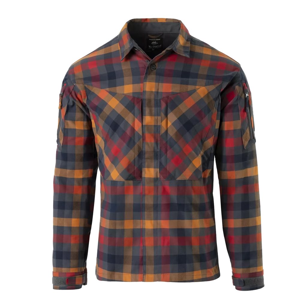 Camisa MBDU Nylon Sorona DARK AUTUMN con protección UPF50 y múltiples bolsillos