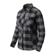Camisa mujer MARIGOLD gris, manga larga, transpirable y de secado rápido