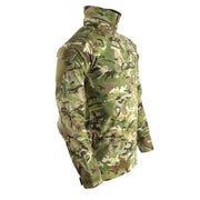 Camisa táctica Spec-Ops UBACS camo con cremallera, bolsillos en mangas y puños ajustables
