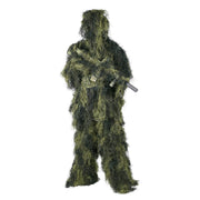 Traje Ghillie camuflaje Digital Woodland de 4 piezas con bolsa de transporte
