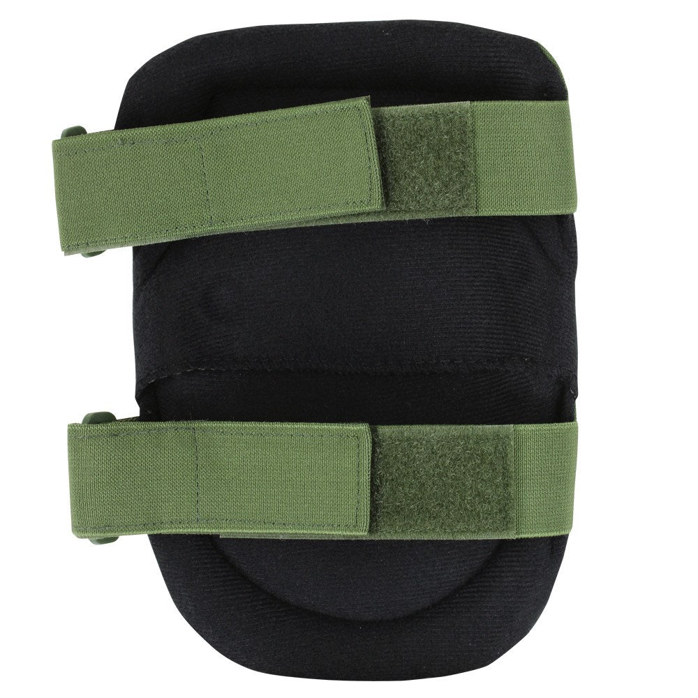 Rodilleras verdes con acolchado de espuma de 13 mm y cierre de velcro