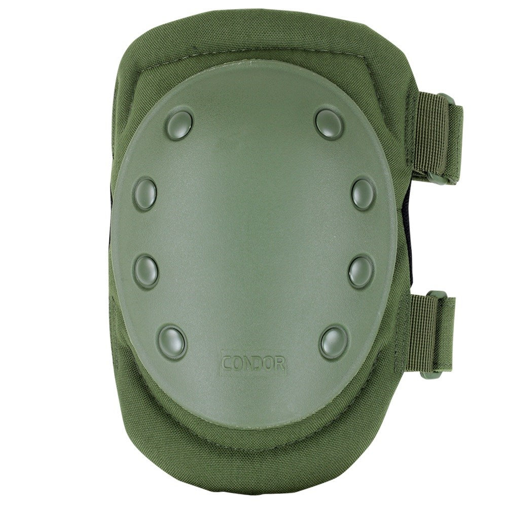Rodilleras verdes con acolchado de espuma de 13 mm y cierre de velcro