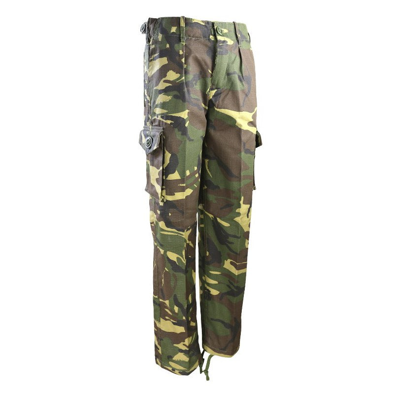 Pantalones infantiles SODIER95 camuflaje 5 bolsillos algodón/poliester
