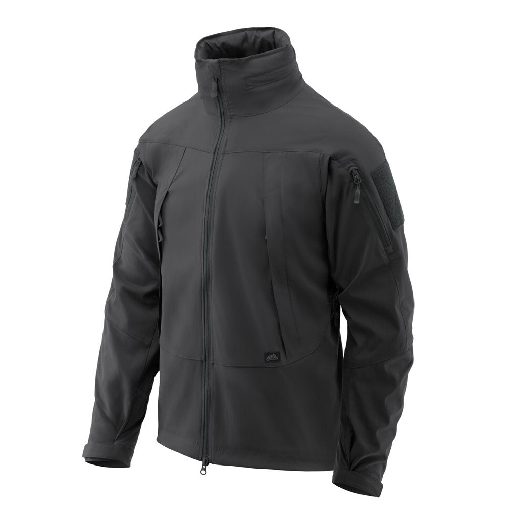 Chaqueta BLIZZARD StormStretch® mostrada en la imagen, con capucha y diseño softshell