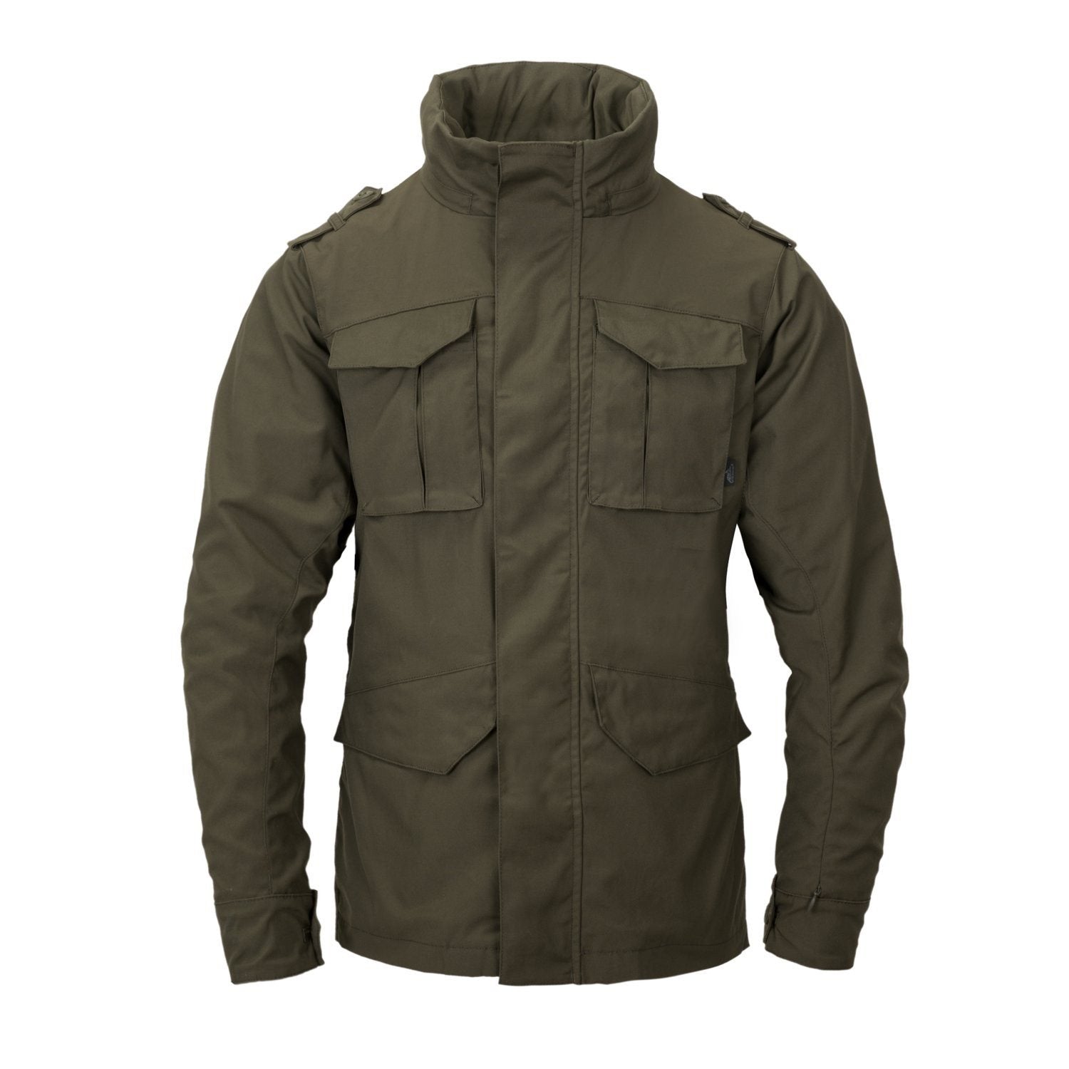 Chaqueta COVERT M-65 marrón tierra y negro de HELIKON-TEX