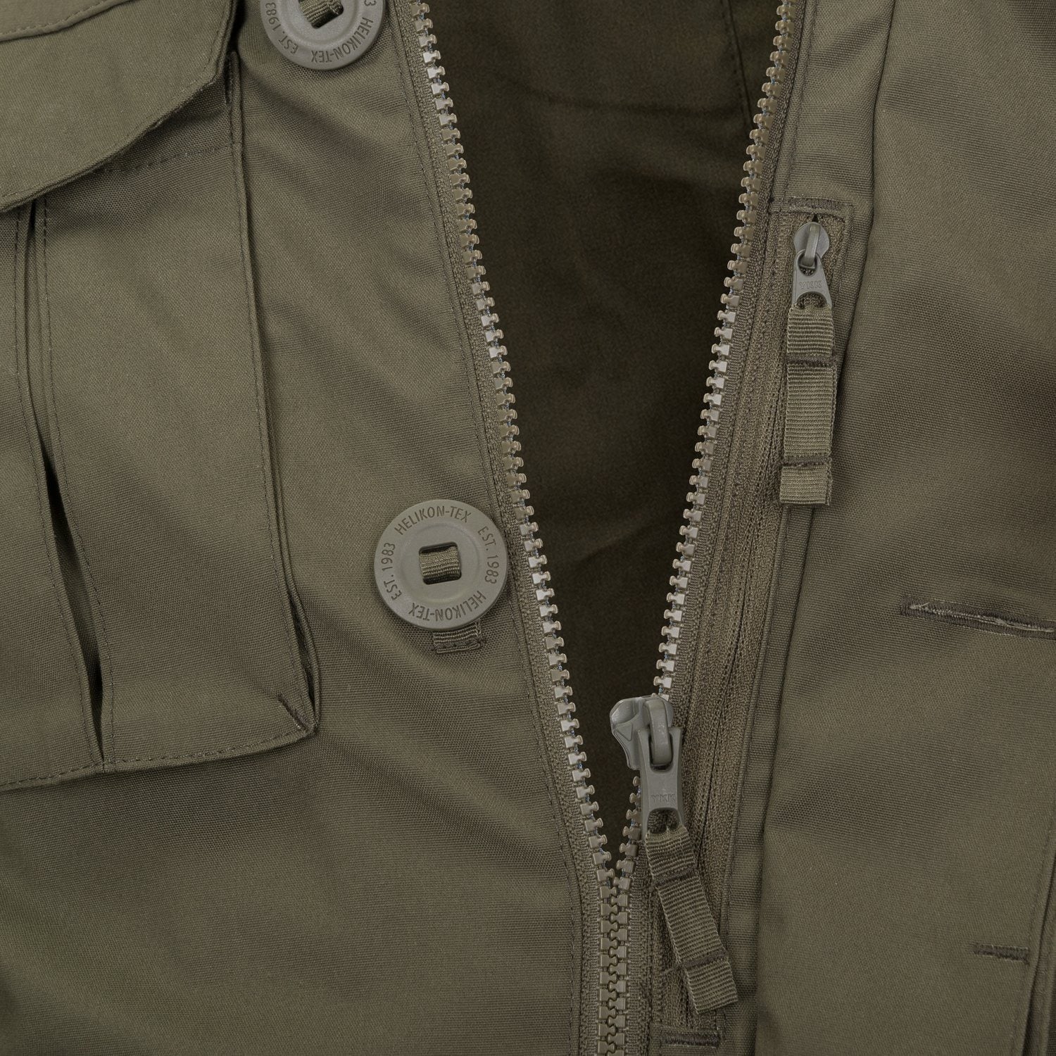 Chaqueta COVERT M-65 Taiga Green de HELIKON-TEX