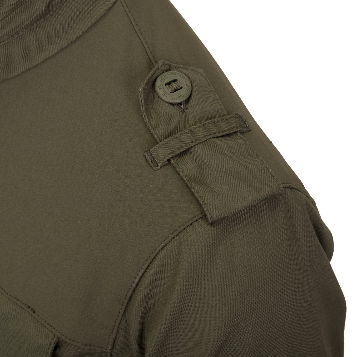 Chaqueta COVERT M-65 marrón tierra y negro de HELIKON-TEX