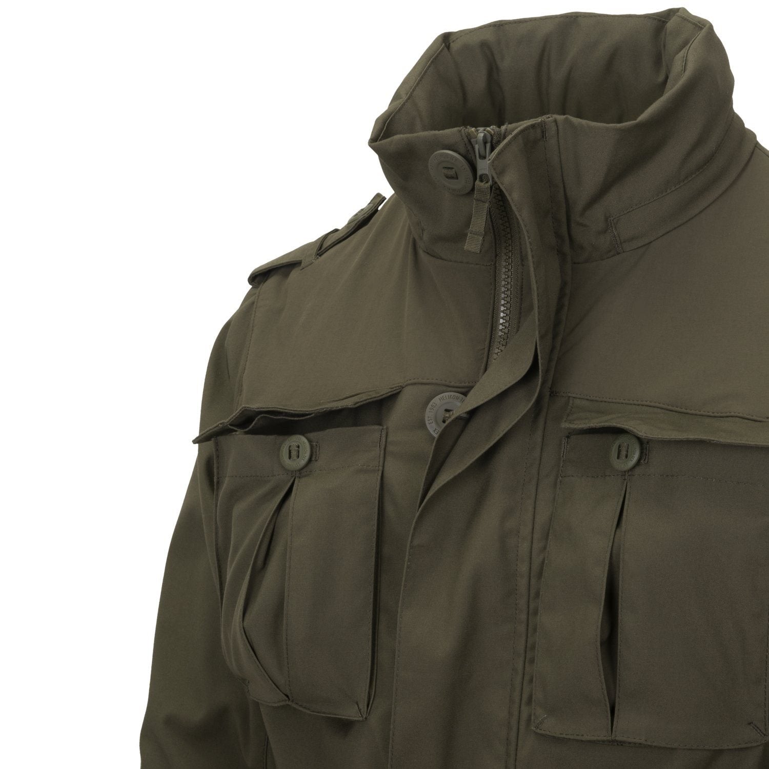 Chaqueta COVERT M-65 Taiga Green de HELIKON-TEX