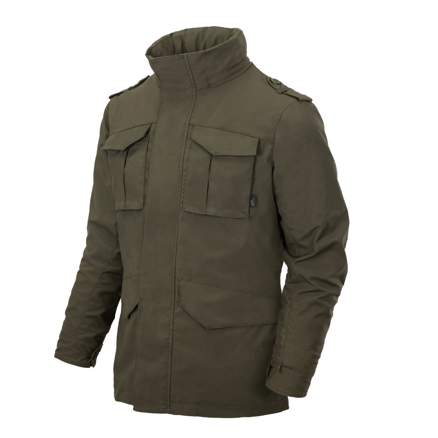 Chaqueta COVERT M-65 marrón tierra y negro de HELIKON-TEX