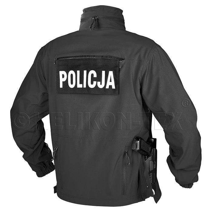 Chaqueta COUGAR con membrana negra, tratamiento Teflon DuPont y bolsillo en el cuello
